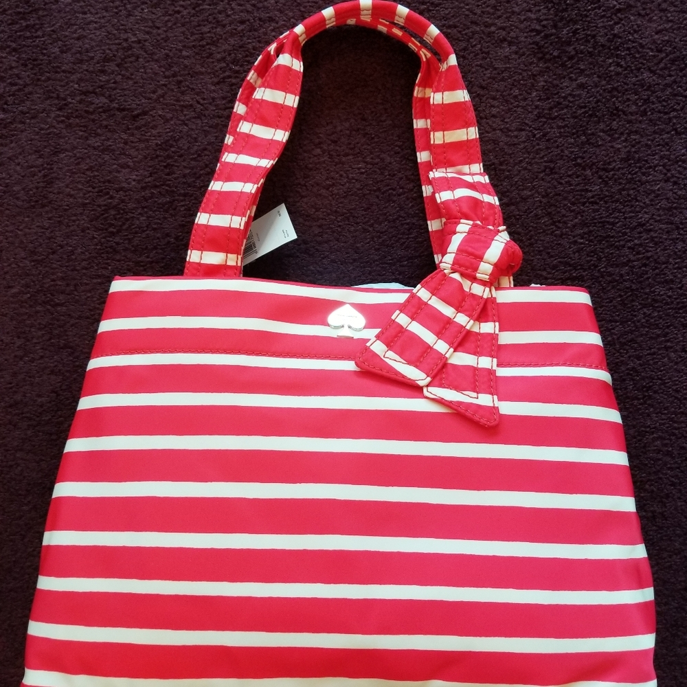 Kate Spade Flatiron Maryanne Striped Tote NWT